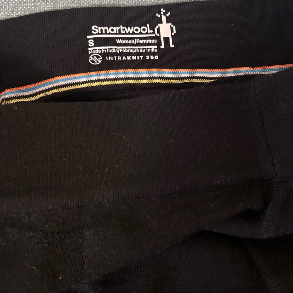 Smartwool Black Base Layer Intraknit - image 2